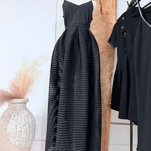 Maje Black Maxi Skirt